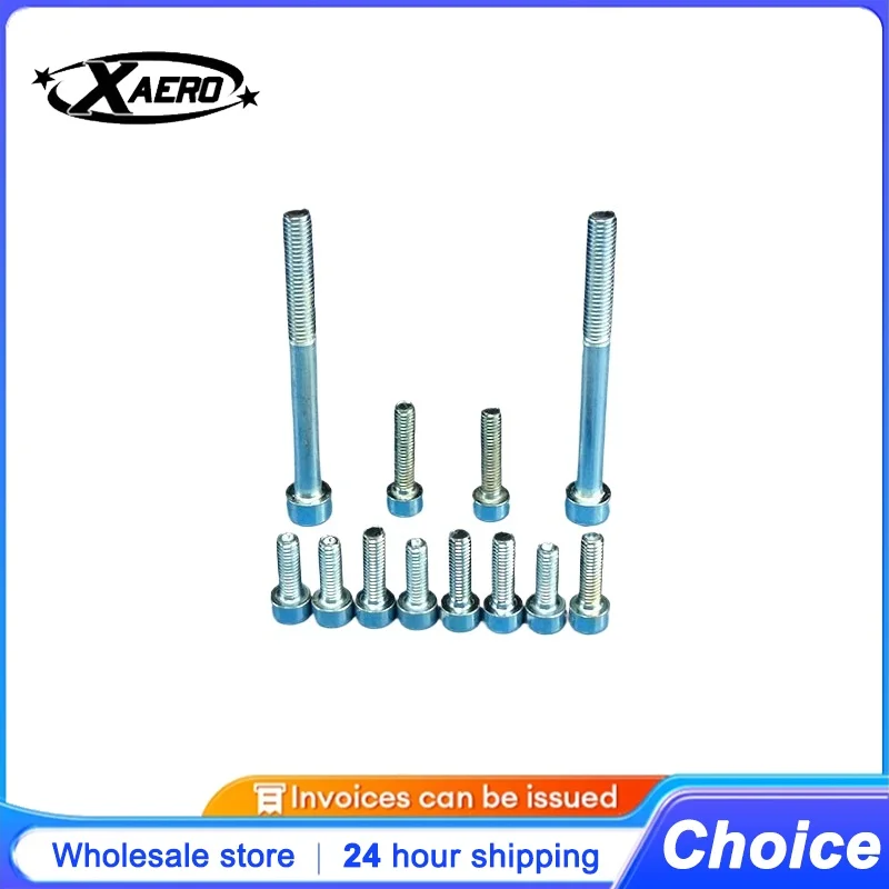 

DLE20/20RA Full Screw Set Kit for DLE-20/20RA/30 RC Airplane Engine M2 M3 Stainless Steel Bolts Nuts Washers