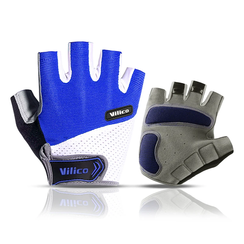 Half Finger Cycling Gloves Men Women Gel Shock Absorbing Breathable Anti-slip Bicycle MTB Road Bike Sports Gloves