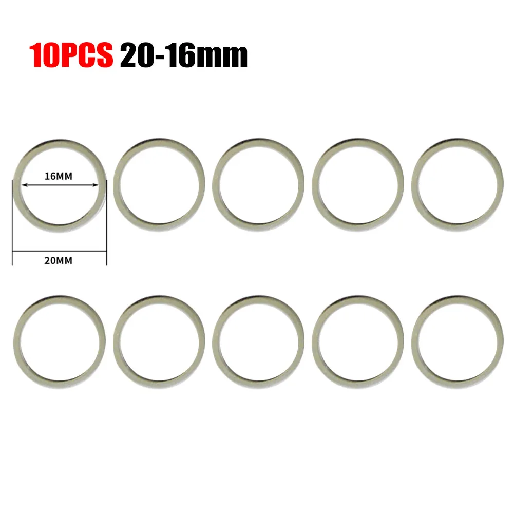 Circular For Saw Blade Reduction Ring Conversion Ring Multisize Options Suitable for Circular For Saw Blades 10Pcs Pack