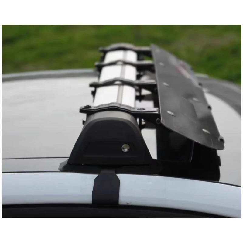 

Universal Roof Spoiler Air Deflector Noise Reduction Panel Bolt-On Mount Angle Adjustable Wind Resistance Reduction Modification