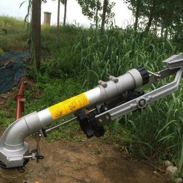 Pistol Penyiram Hujan Besar Plastik Jarak Jauh 20251 Inci untuk Sistem Irigasi Pertanian Alat Penyiram Pertanian untuk Tanaman Pertanian yang Efisien