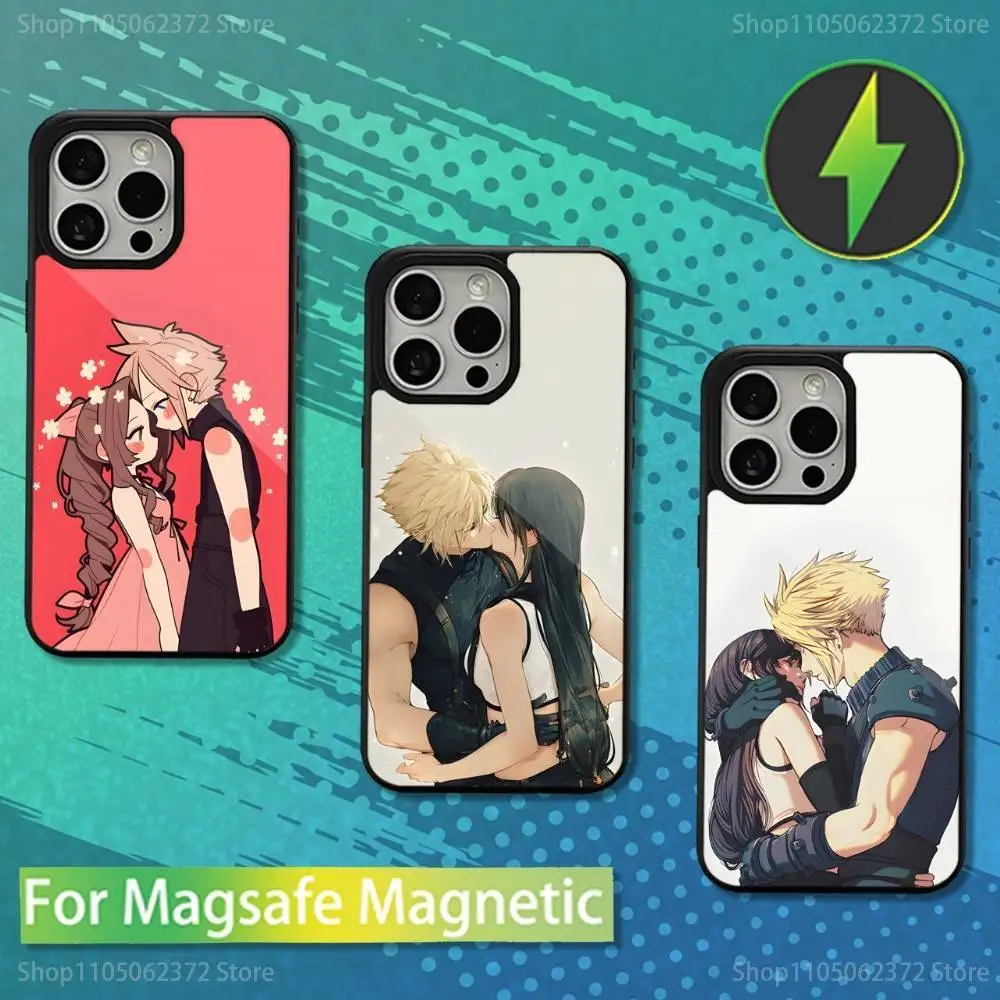 

Game F-Final F-Fantasy Hot Phone Case For iPhone 16,17,15,14,13,12,11,Pro,Max,Plus,Mini,Magsafe,Magnetic Wireless Charging Case