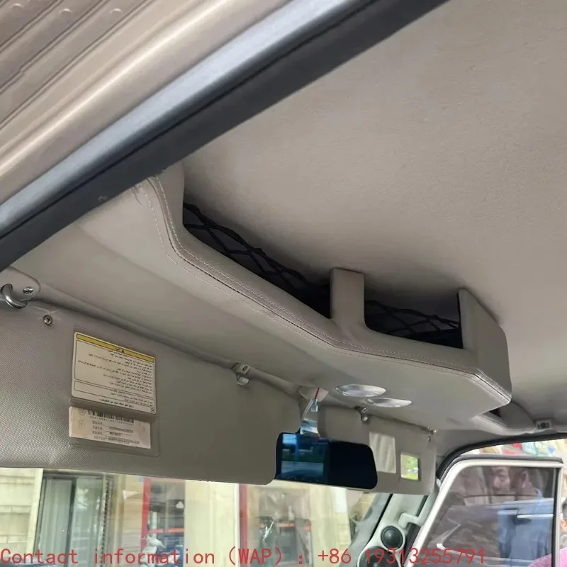 

76 79 LC76 LC79 Single cab Dual cab accessory Full storage leather roof console with lights