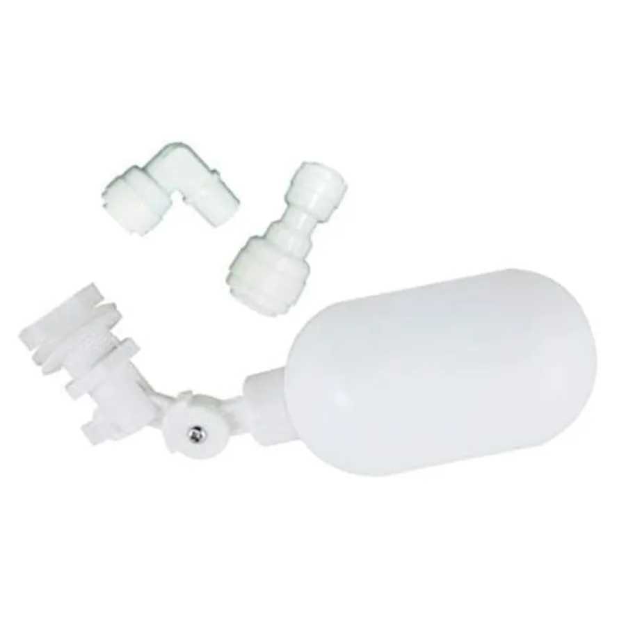 

Water Filter Float Ball Valve, or Fish Aquarium Uses 1/4 Inch Supply Tube.