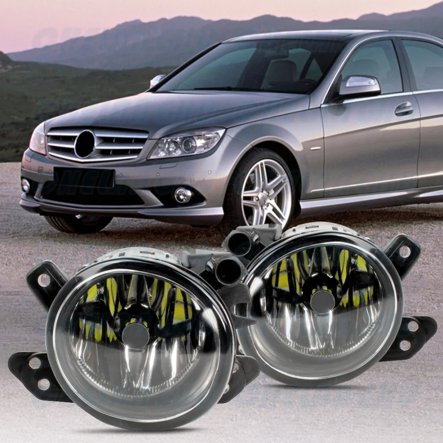 

For Benz W251 R63 AMG R300 R350 W204 C200 C280 C63 2006 2007 2008 2009 2010 2011 2012 2013 2014 Front LED Fog Light Lamp