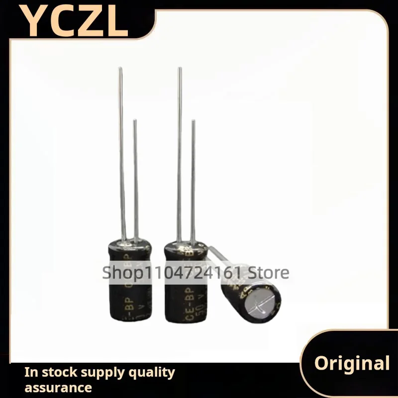 20PCS Brand new original RBD 50v22uF CE-BP infinite audio fever electrolytic capacitor 6.3*11