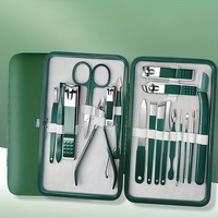 6/7/10/12/18 Piece Nail Care Kit Stainless Steel Manicure & Pedicure Set Nail Clipper Set  Ideal for Home and Salon Grooming