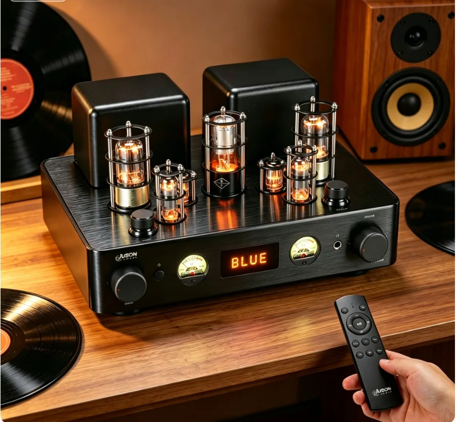 Juson Audio Upgraded Verison JTA100-N Integrated Tube Amp With Headphone Sub Output 100WRMS*2