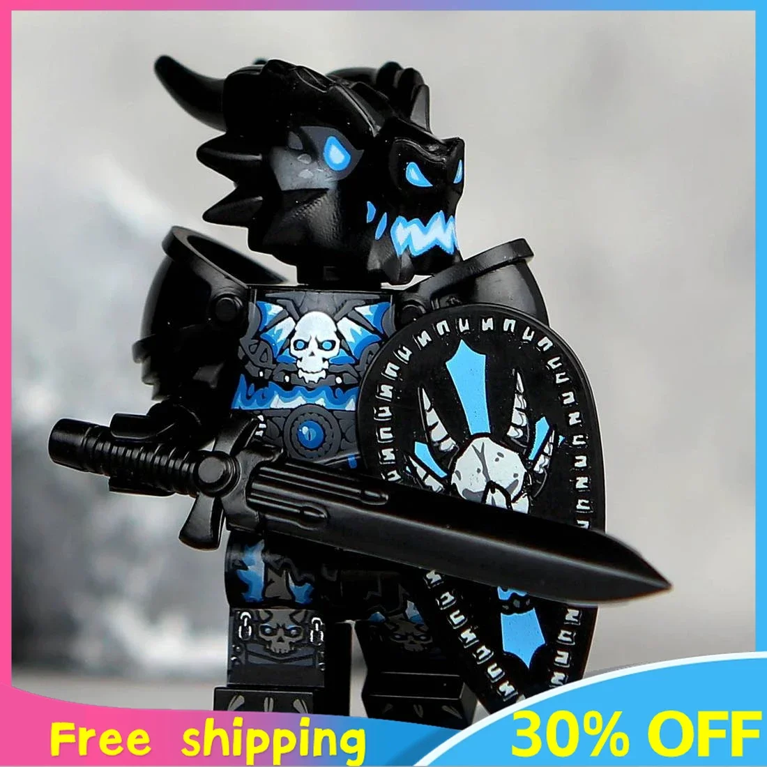 

Undead Dragon Knight 71047 Anime Figure Pripheral Action Figure Decorate Model DIY Undead Knight Toys for Children Gifts Toys