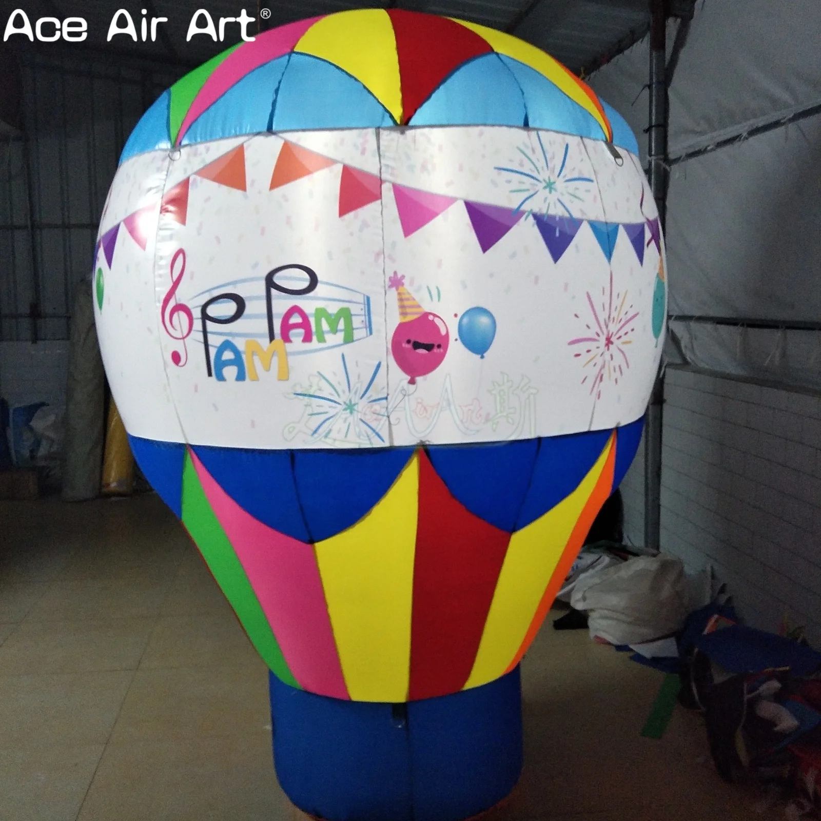 

Inflatable Hot Air Balloon, Giant 6mH Eye-Catching Advertising Inflatable for Brand Promotions & Events