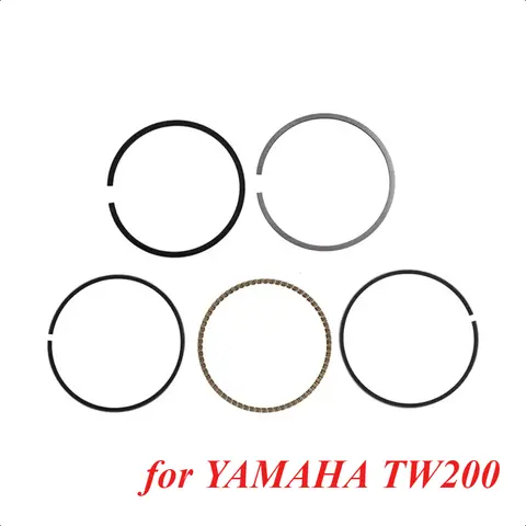 67mm Motorcycle Engine Piston Rings Kit 15A-11605-00-00 for YAMAHA XJ900RK 1983 TW200 1987-2003 TW 200