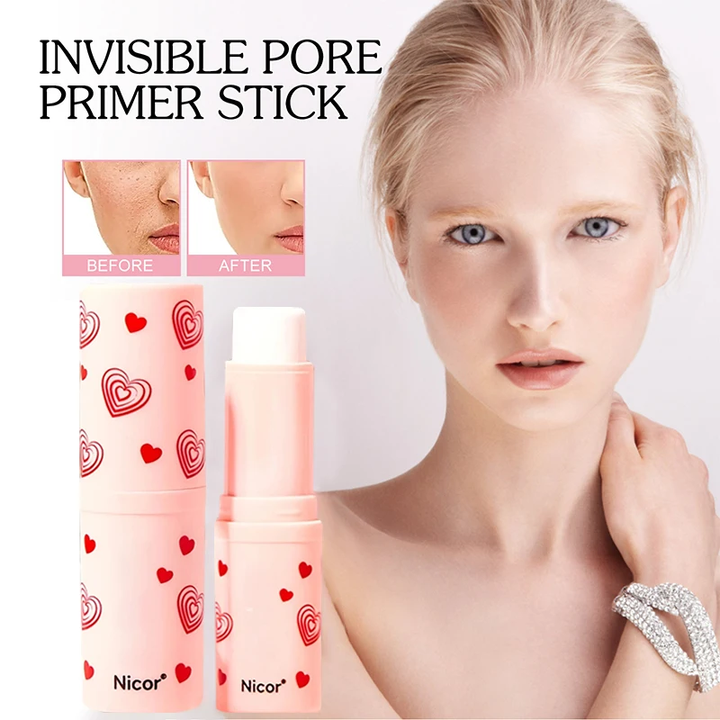 Waterproof Face Primer Makeup Base Gel Oil-control Invisible Pore Primer Stick Matte Smooth Fine Lines Isolation Barrier Primer