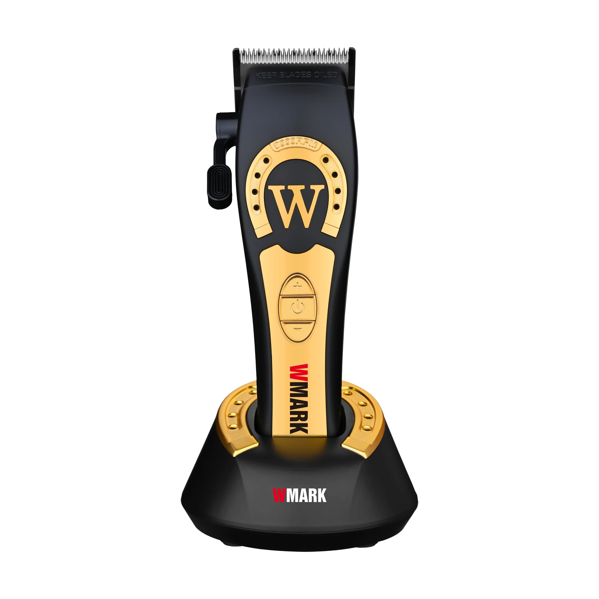 WMARK NG-8230 NG-8030 Men's Professional Hair Clipper 7000-9000 High RPM 8 Speed Adjustment Spare Repair DLC Blade Free 2500MAh