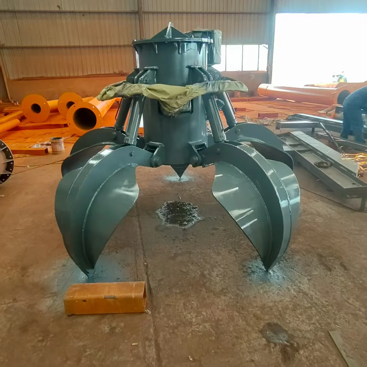 High Strength Hydraulic Eagle Shear Grabber Excavator Steel Scrap Handling Attachment Parts