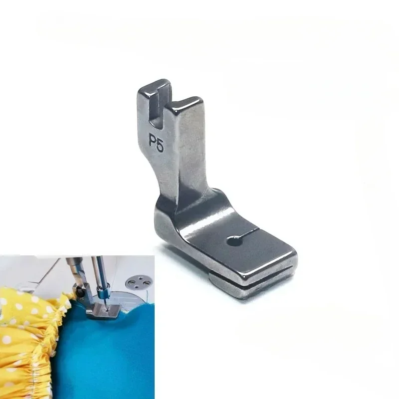 Industrial Sewing Machine Presser Foot P5 P50 P5W Pleated Presser for Thick Material Sewing Machine Accessories