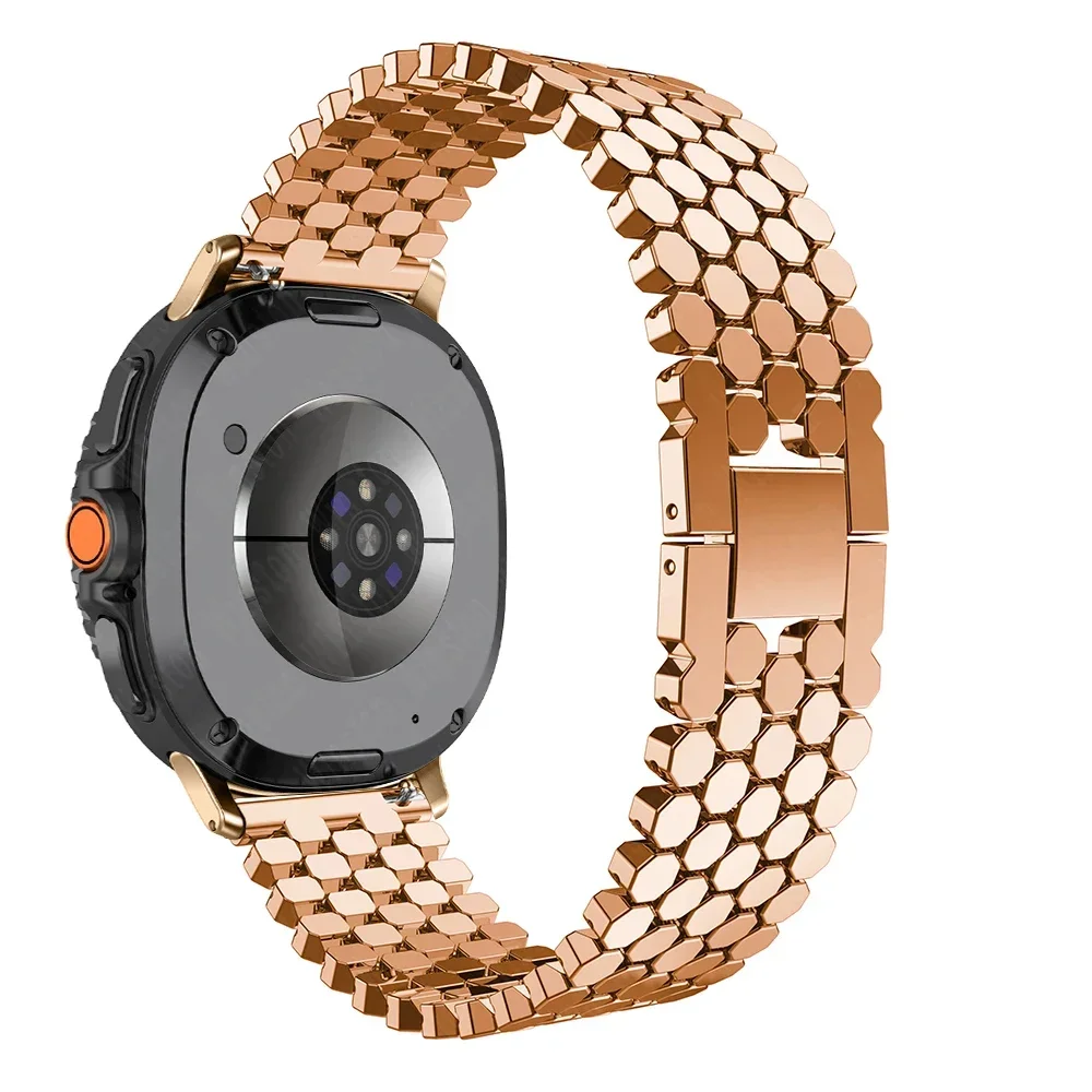 Hochwertiges Edelstahl-Armband für Samsung Galaxy Watch 9/8/8 Classic 46mm 40 44mm Metall-Uhrenarmband für Samsung Ultra 2/2025 – Detail 15