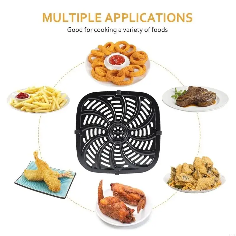 L8RE สำหรับ Chefman 8QT Air Fryer Grill Cooking Rack Rack Rack Rack Rack Tray
