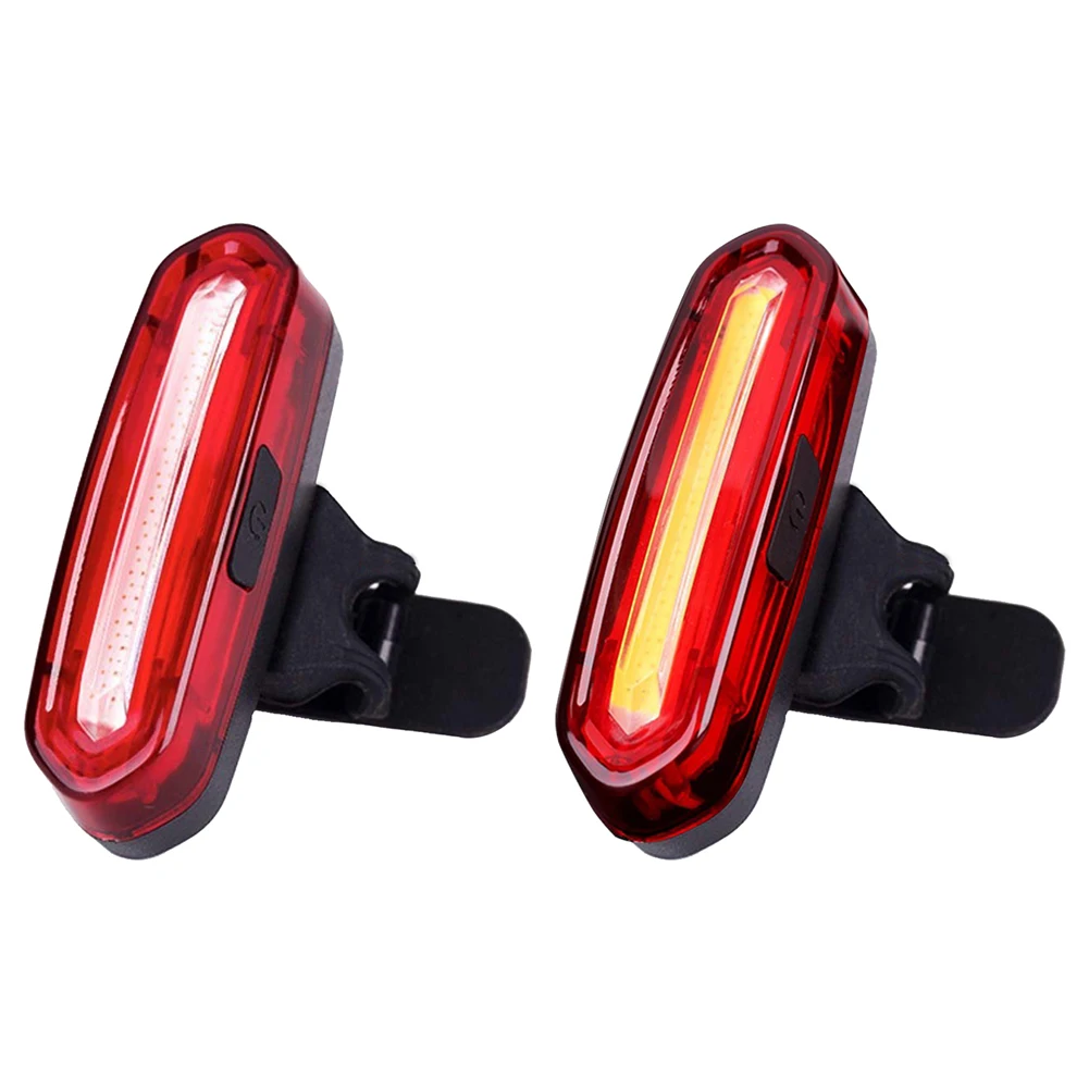 USB Rechargeable LED COB Cycling Front Headlight Lamp Flashlight with Charging Cable MTB Bike Accessories