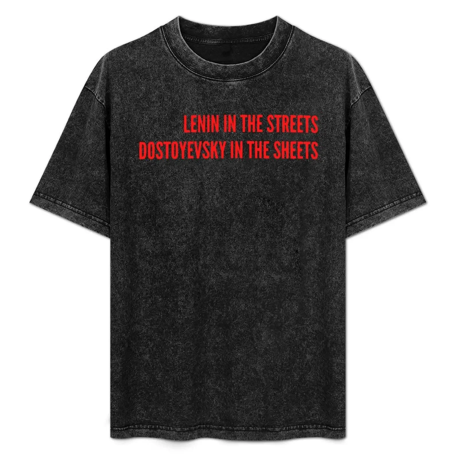 

Lenin in the sheets... T-Shirt Big and Tall Casual T-Shirt