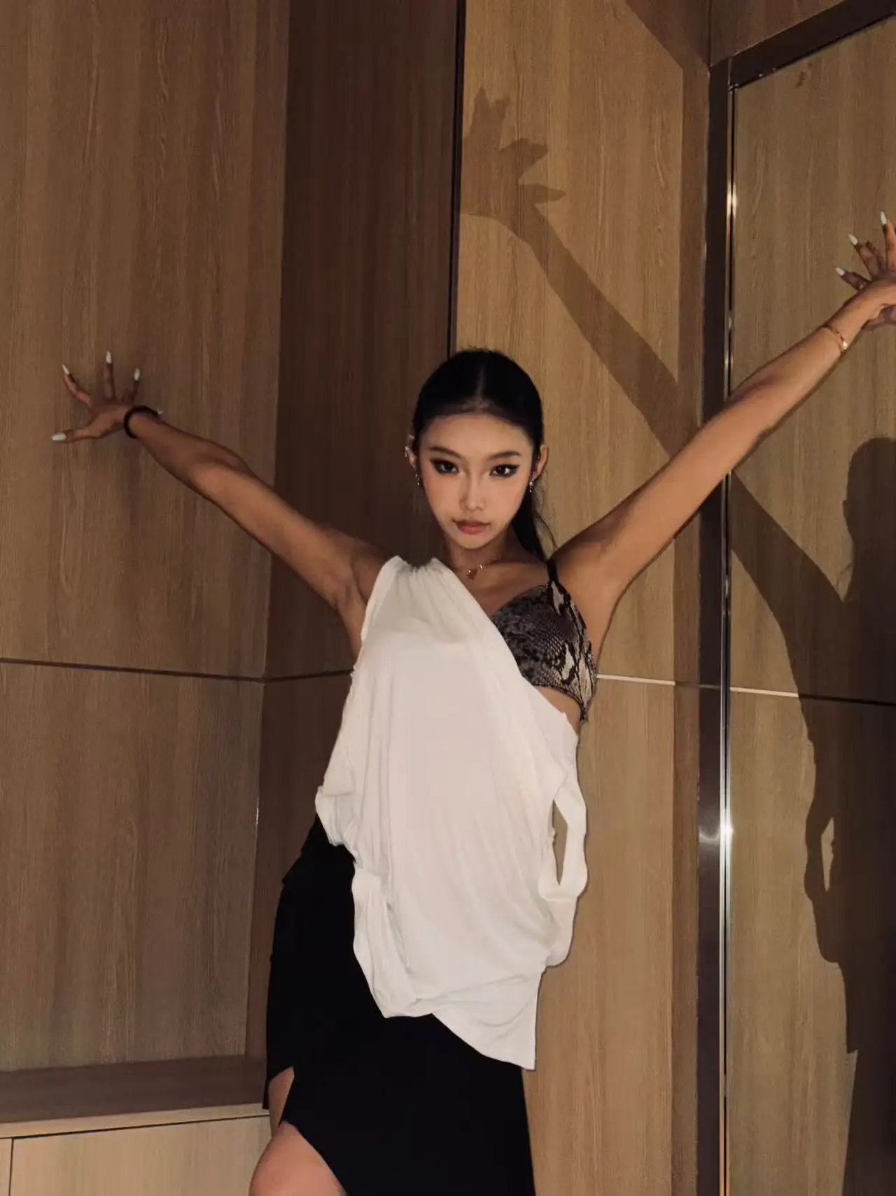 Vestido de dança latina do reino unido para mulheres, costas nuas, cordão, elegante, roupa de prática, roupa de treinamento sexy