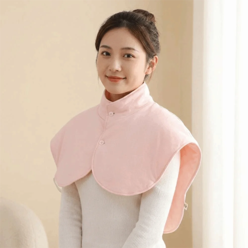 Breathable Shoulder Warmer Pad Thickened Easy To Wear Thermal Shoulder Wrap Protector Comfortable Warm Neck Cover