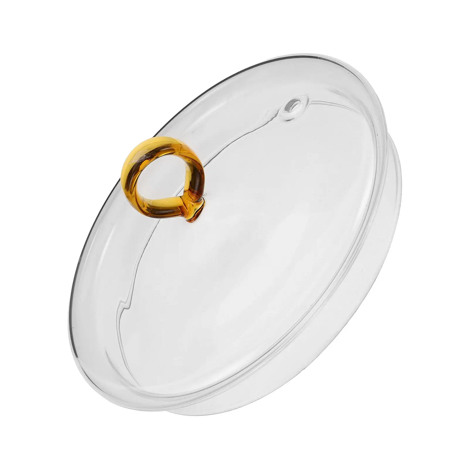 

Glass Saucepan Lid Replacement High Borosilicate Clear Cover for Noodle Pot Stew Pan Tight Fit Smooth Edge Easy Clean