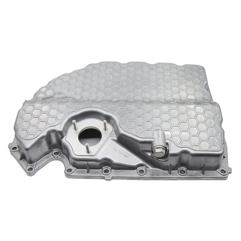 

AASS-Auto Waste Oil Pan Transmission Oil Bottom Aluminum Case 06K103600R For A1 A3 Q2 Q3 TT VW Golfmk7 GTI Sharan Tiguan