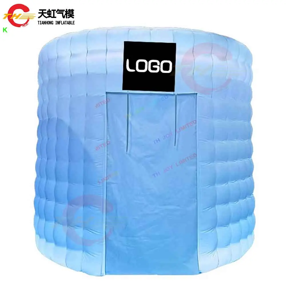 บูธถ่ายรูปเป่าลมทรงกลมขนาด 3 เมตร จัดส่งรวดเร็ว บูธเซลฟี่เป่าลมแบบกำหนดเองได้