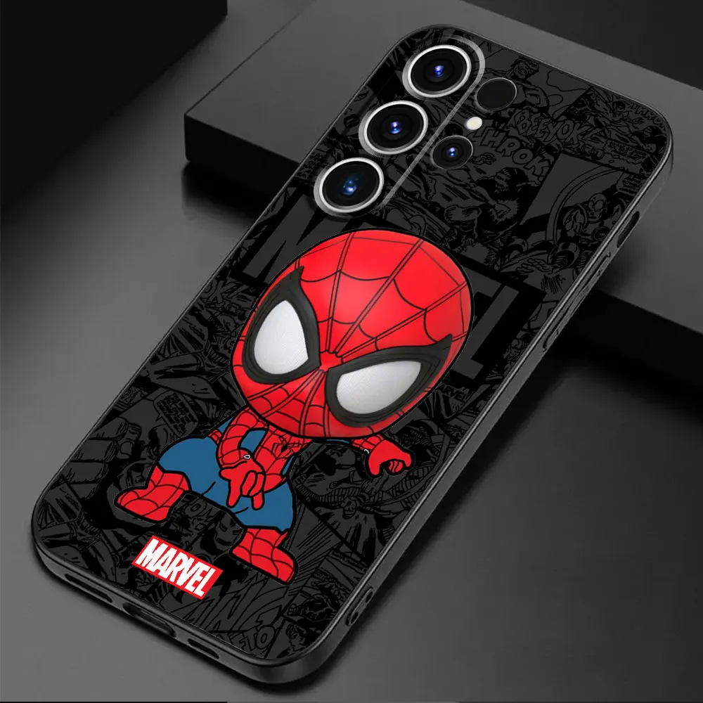 Marvel Groot Ironman Phone Case for Samsung Galaxy S24 Ultra S21 FE S20 S23 Ultra S21 5G S22 Plus S23 FE Silicone Capa Cover