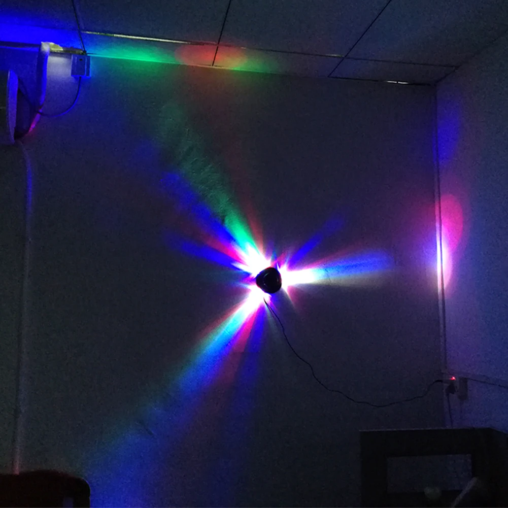 Disco 48 LED RGB Home Party Par Stage Backlight Wall Decor Flash Luz Lights Laser Color Beam Music Lamp Luces Lighting
