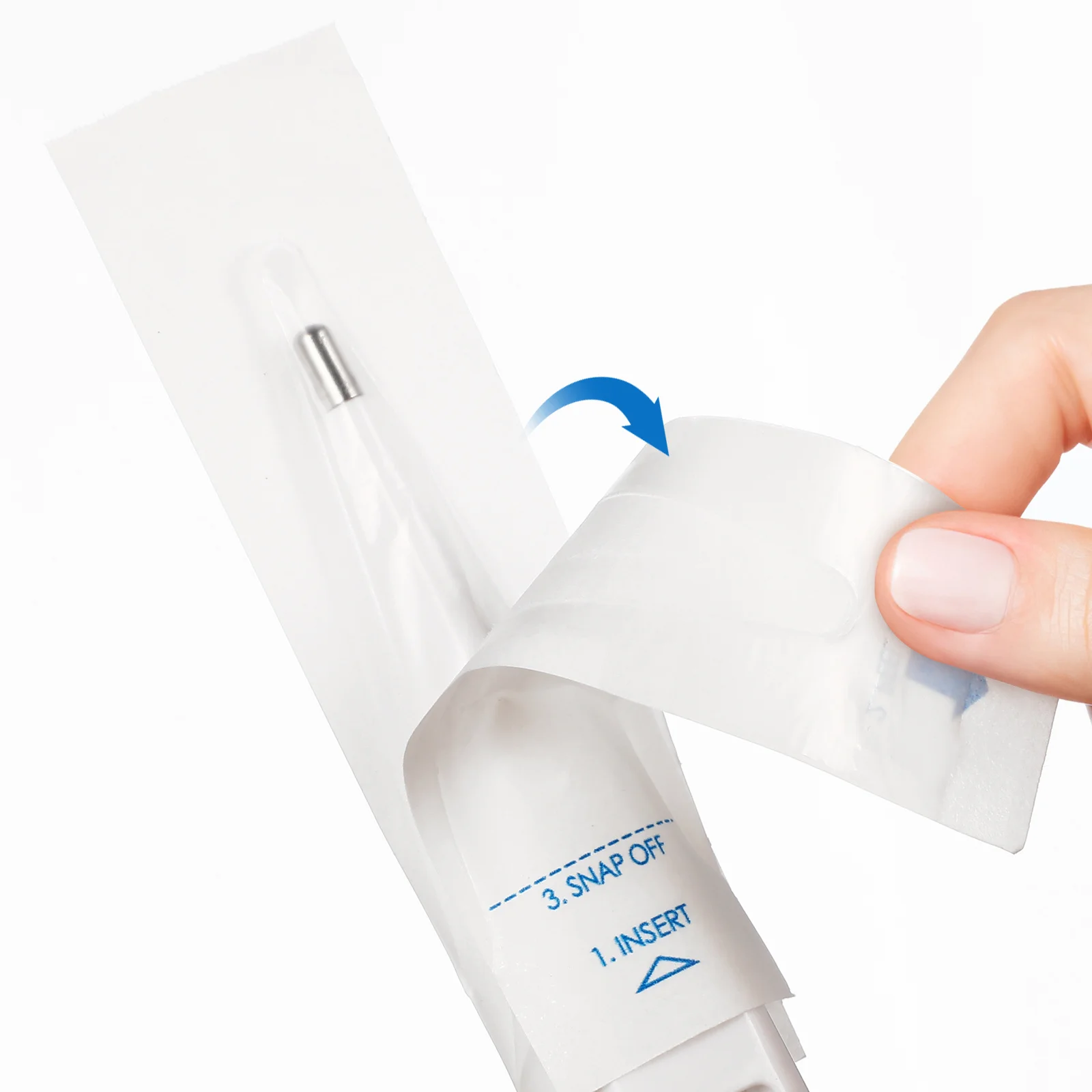 

100Pcs Thermometer Disposable Sterile Safe Pe Material Electronic Thermometer Cover Prevent Germs