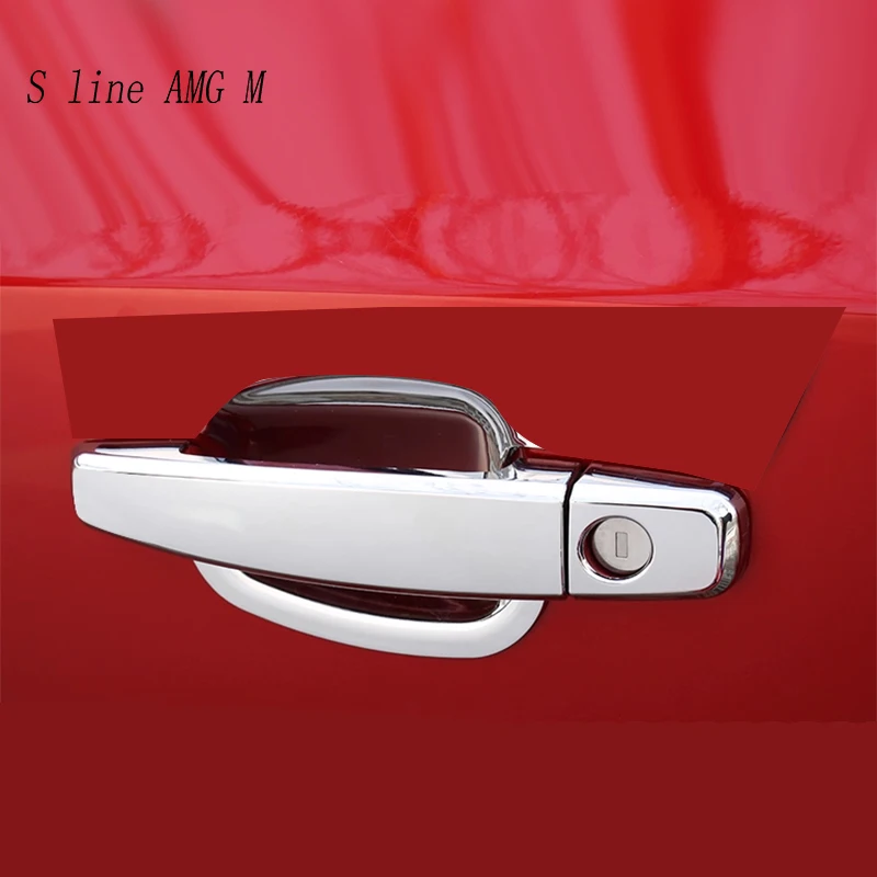 Car Styling For Chevrolet Silverado Avalanche Tahoe GMC Sierra 2007-2013 Exterior Outside Door Handle Cover Trim Accessories