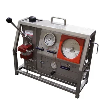 portable pneumatic hydrostatic testing equipment for oil field