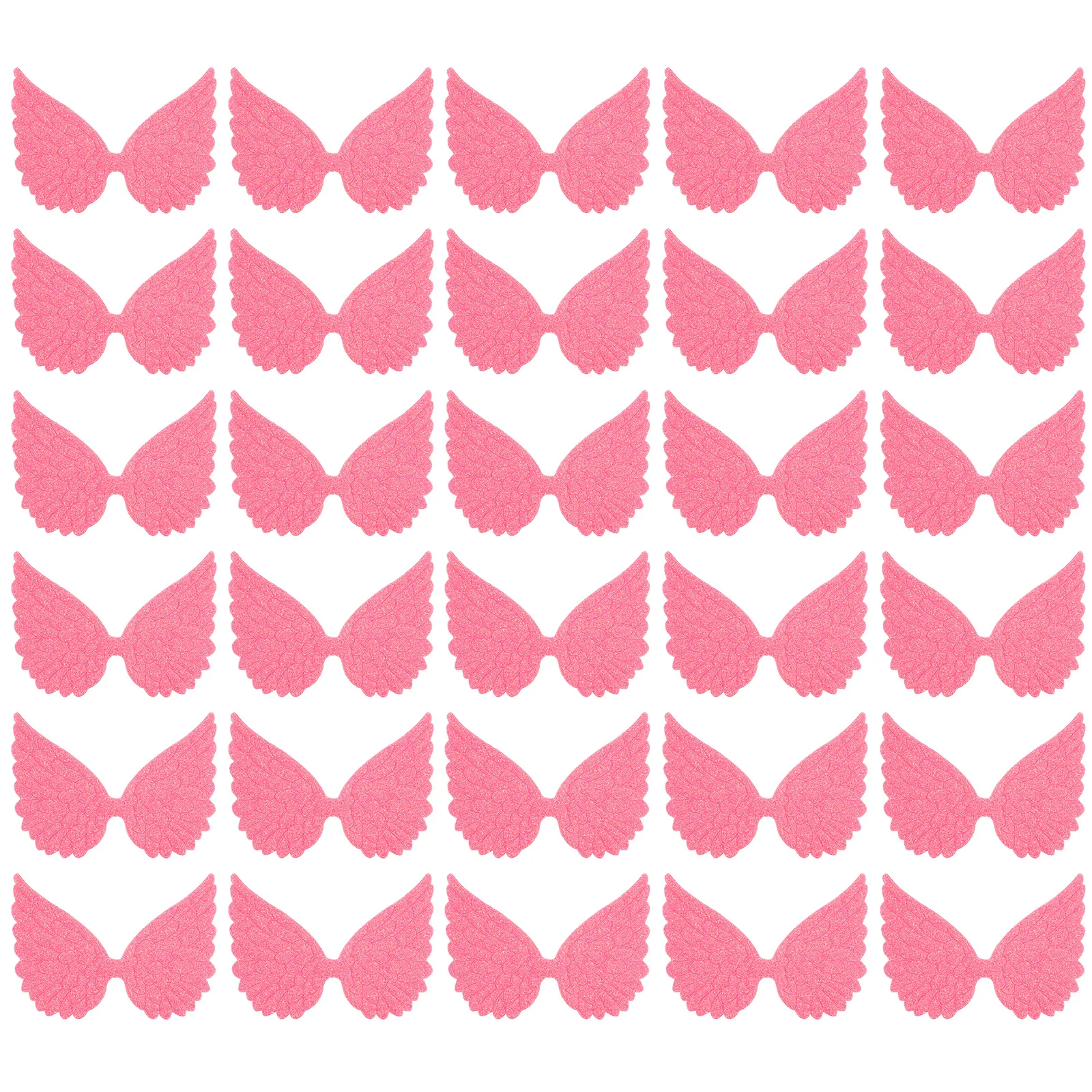 

30 Pcs Angel Wings Decorations Accessories for DIY Crafts Party Sewing Jewelry Making Projects Cake Topper nament
