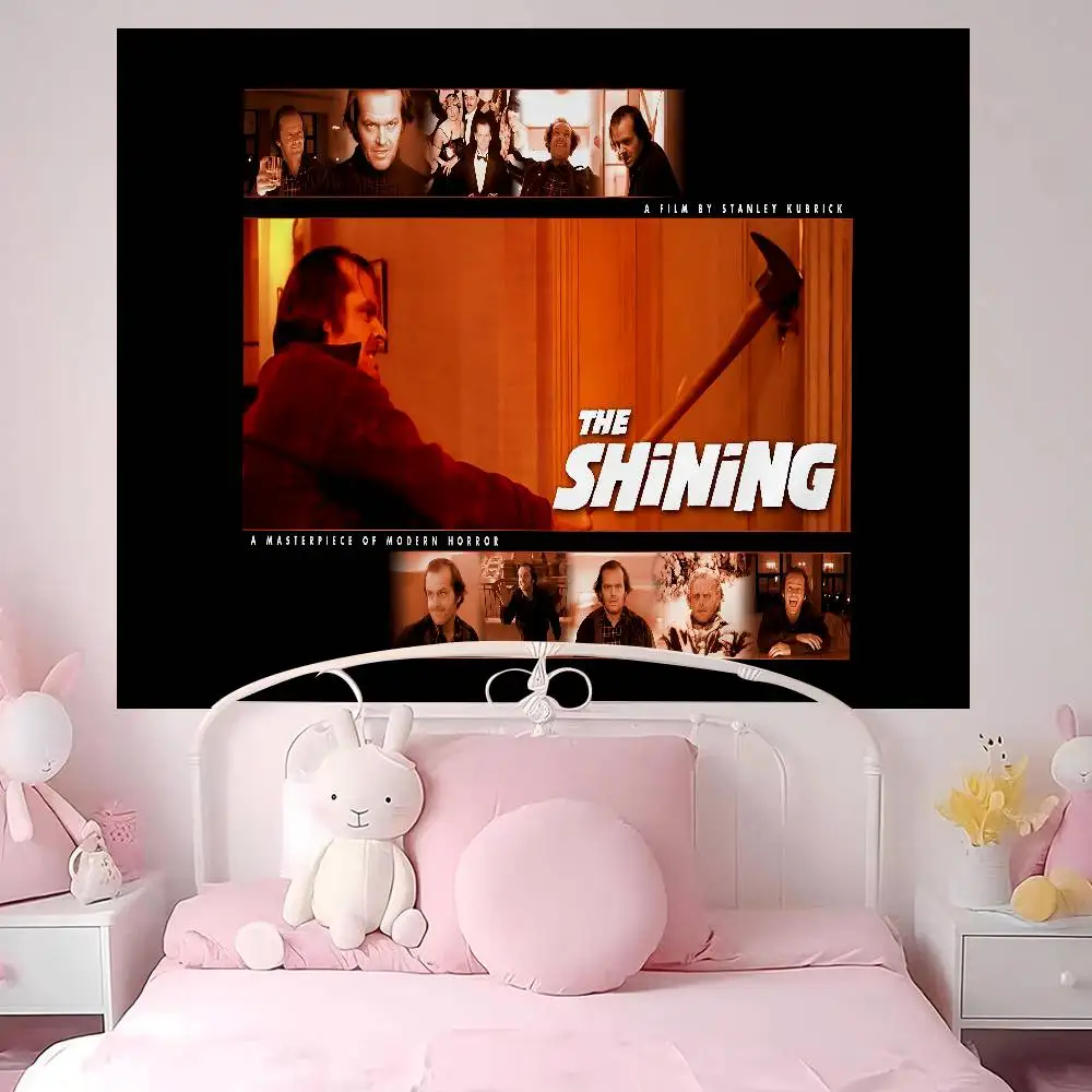 Horror Movie T-The S-Shining DIY Wall Tapestry Hanging Tarot Hippie Wall Rugs Dorm INS Home Decor