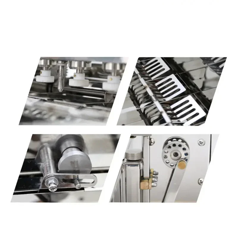 220V/110V Commercial Automatic Donut Maker with Stainless Steel Housing and 6-Channel Automatic Donut Molding(Customized)