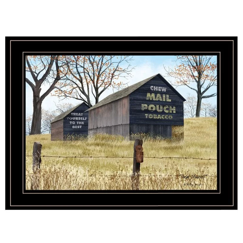 

Treat Yourself Framed Print by Billy Jacobs, Black Frame, Ready to Hang