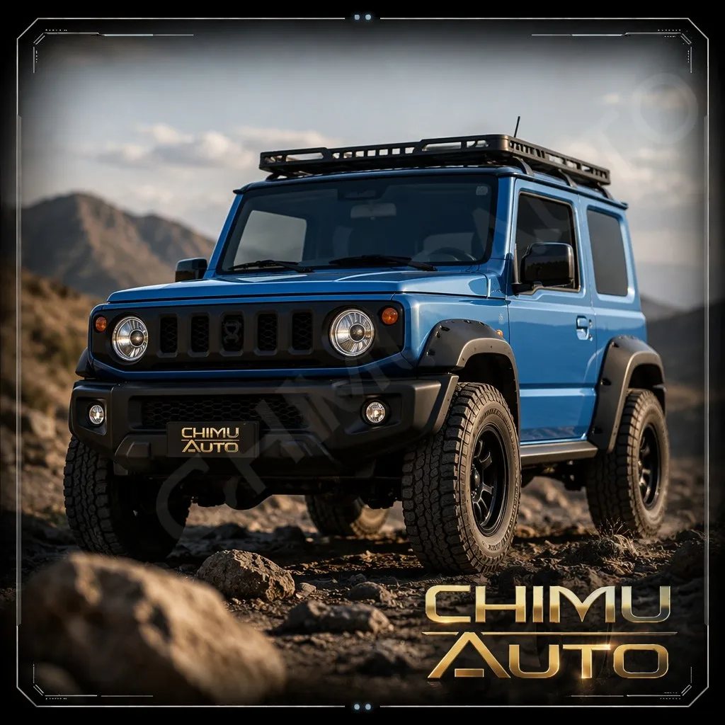 【CHIMU AUTO】Wide Body ABS Wheel Arch Arches for Jimny JB74 2018+ 4x4 Offroad Exterior Styling Protector Kit