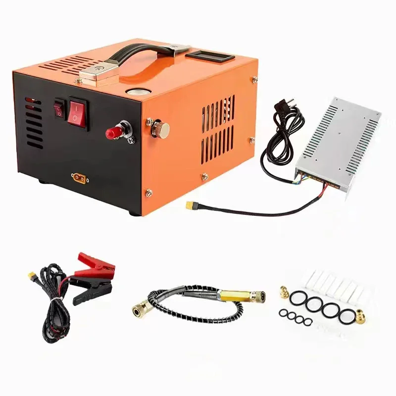 Compresseur d'air haute pression PCP, pompe pour carabine à air comprimé, pompe pour voiture avec aved, 12V, 110V, 220V