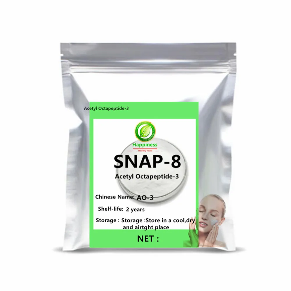 

High Purity SNAP-8 Powder Acetyl Octapeptide-3 Anti-Wrinkle Anti-Aging Peptide Raw Material CAS 868844-74-0 for Cosmetic Formula