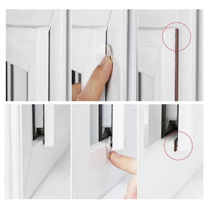 AS96-8 rolo de vedação de eva tira de espuma tipo d 10m portas janelas excluídor de rascunho tiras de vedação anti-colisão