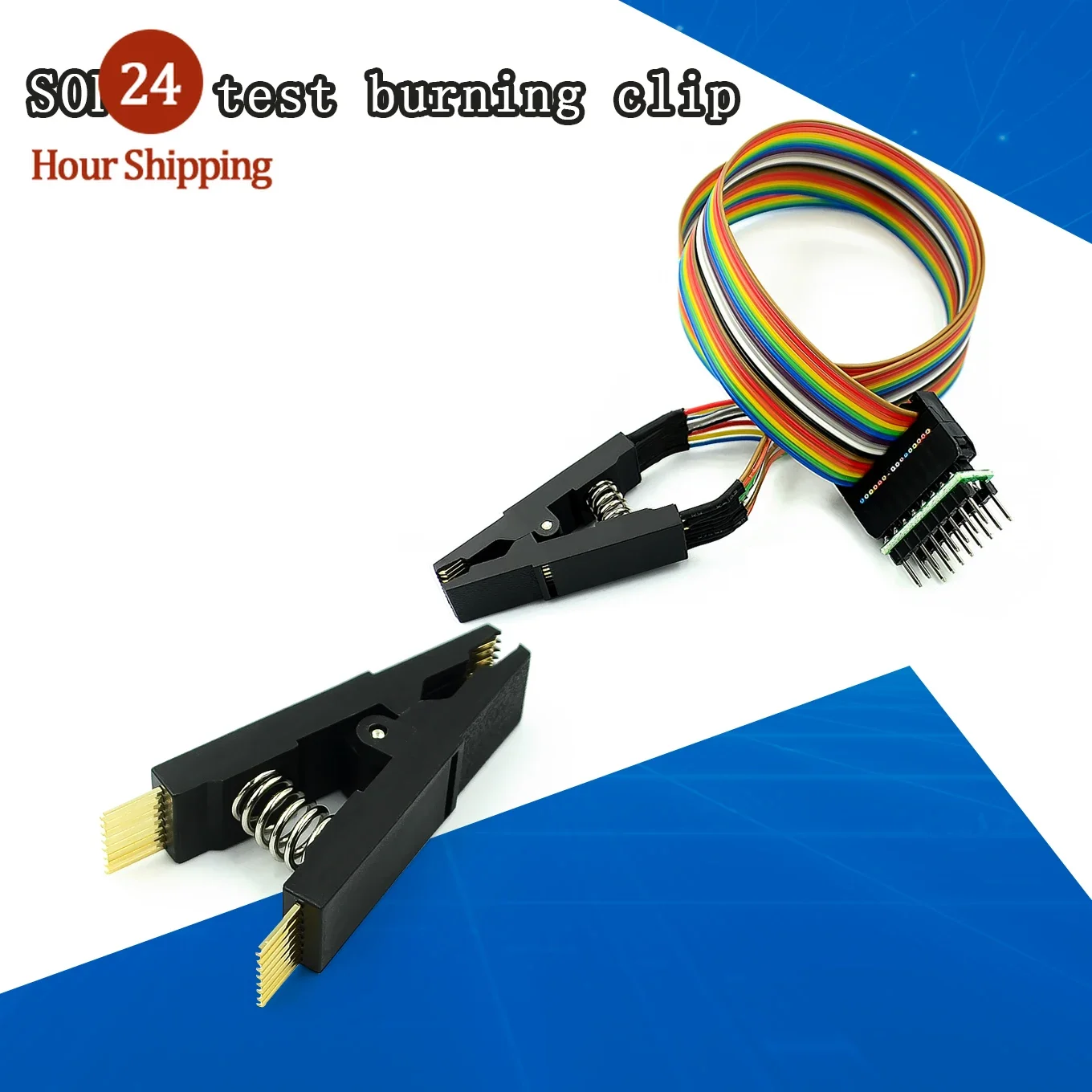 Programmer Testing Clip SOP16 SOP SOIC 16 SOIC16 Pin IC Test Clamp SOP16 to DIP8 Flash Clip for 25 series RT809F TL866CS TL866A