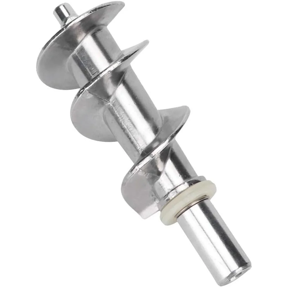 

Meat Mincer Screw Sturdy Stainless Steel Replacement Electric Meat Accessory Rustproof Long Service Life Kitchen Supply
