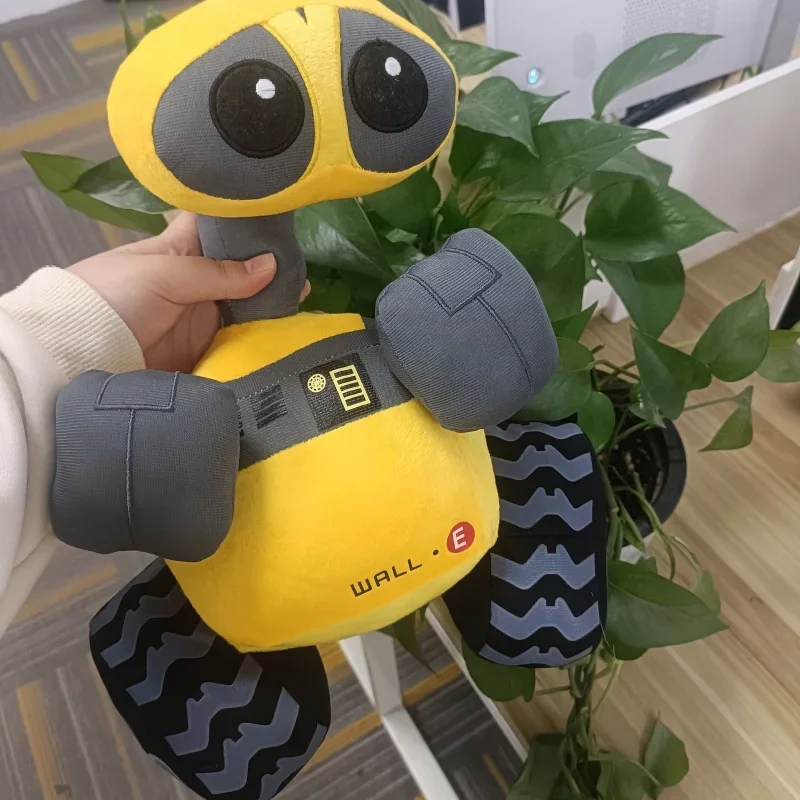 VIP ديزني الكرتون 35 سنتيمتر WALL-E حية روبوت ألعاب من نسيج مخملي جدار E العميل روبوت نموذج لينة محشوة دمية لعبة ديكور المنزل طفل أطفال هدية