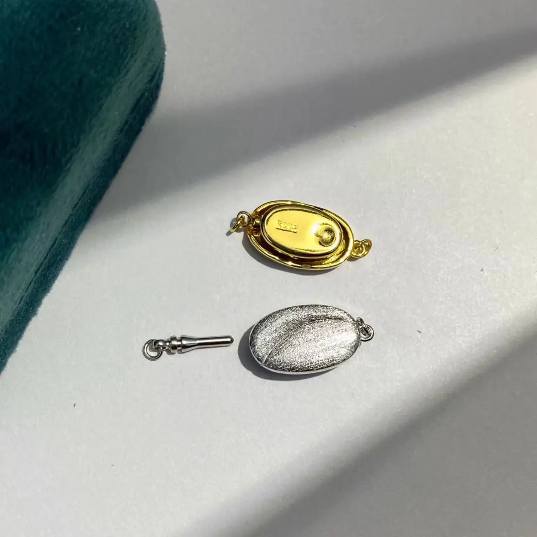 

Модная новинка: высококачественная застежка-крючок из стерлингового серебра S925 для ожерелий и браслетов, для жемчуга размером 8-15 мм