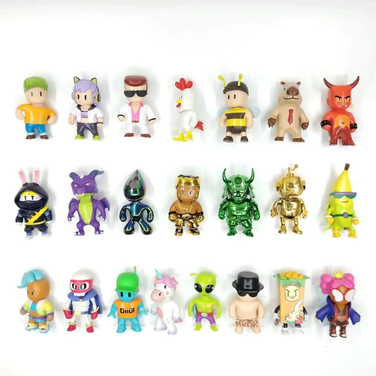 Serie 1-2 Original Stumble Game 3D Mini-Figur Anime-Modell Statue Mehrspieler-Typ Sammlerstück Überraschungs-Geburtstags-Weihnachtsgeschenke – Detail 1