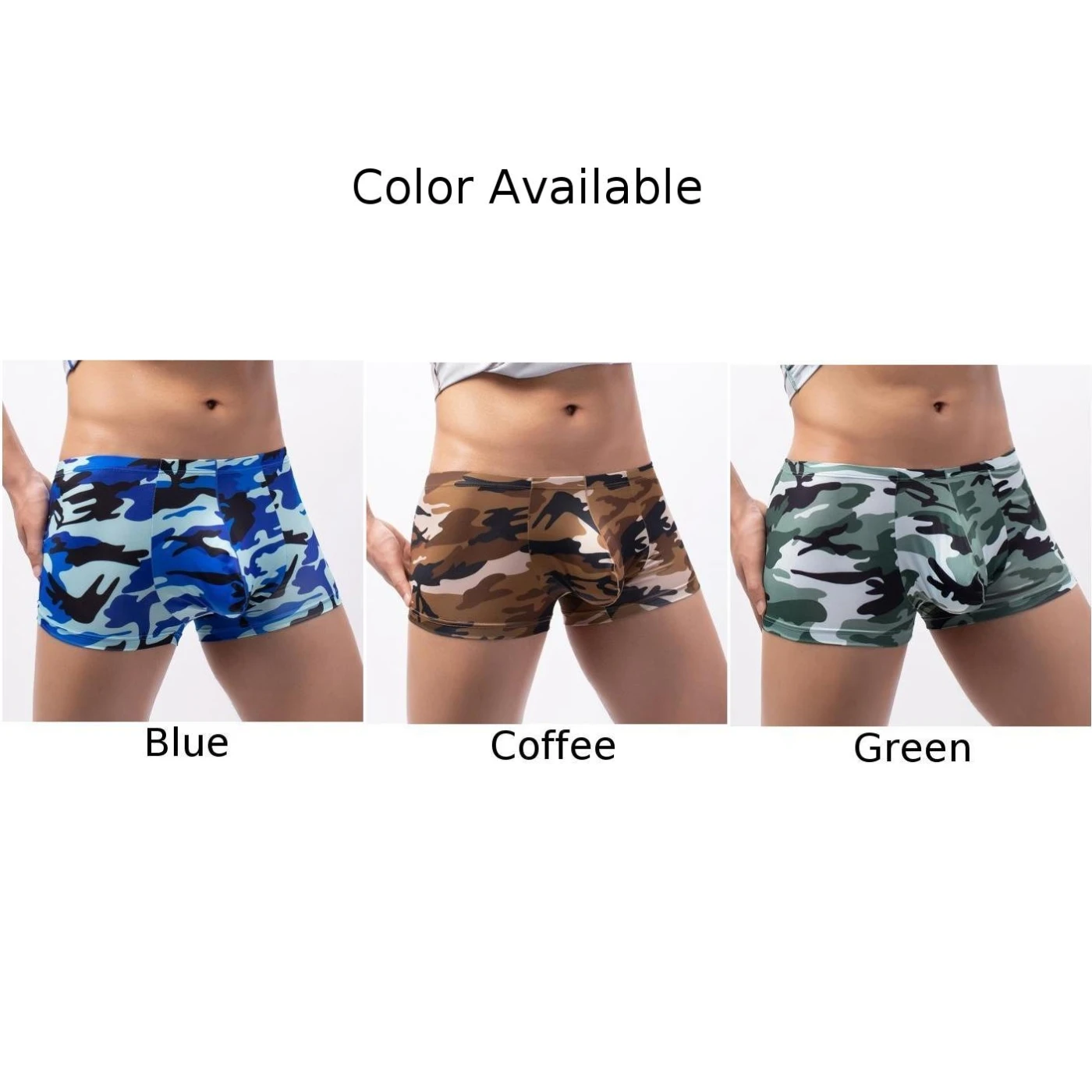 Camouflage Sexy Underwear For Men Boxer Shorts And Underpants Mens Pouch Bulge Shorts Men Boxers Man Pack