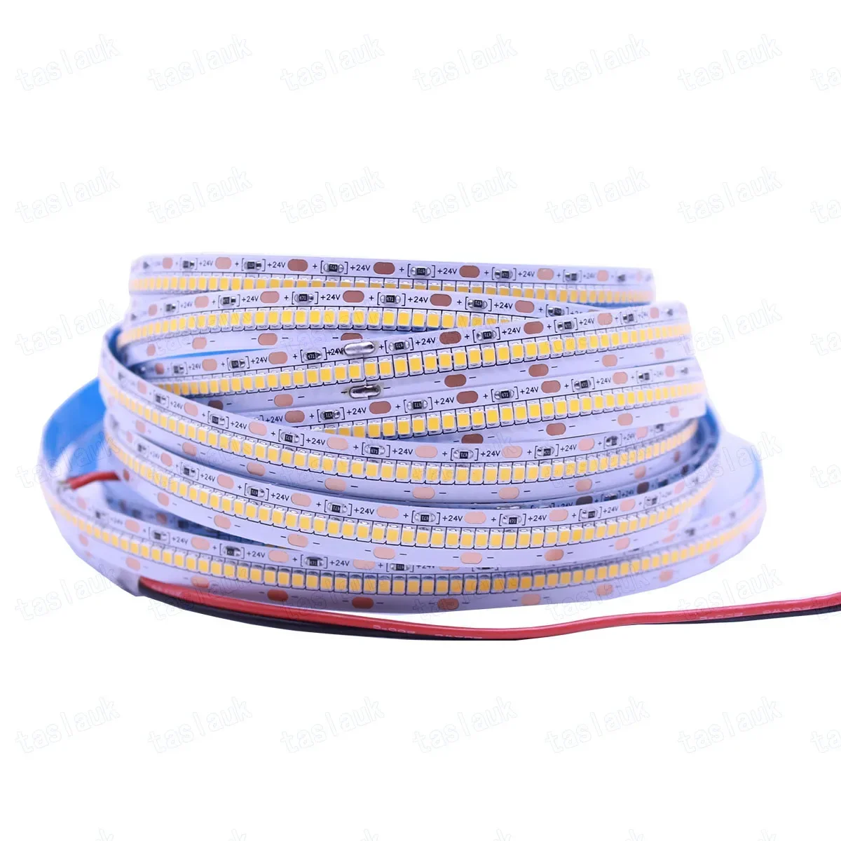 Tira de luces led de alta densidad, 2025 smd, 420 led/m, 24v, 3000k, 4000k, 6000k, cri85 lineal, alto brillo, 20 w/m, 5m