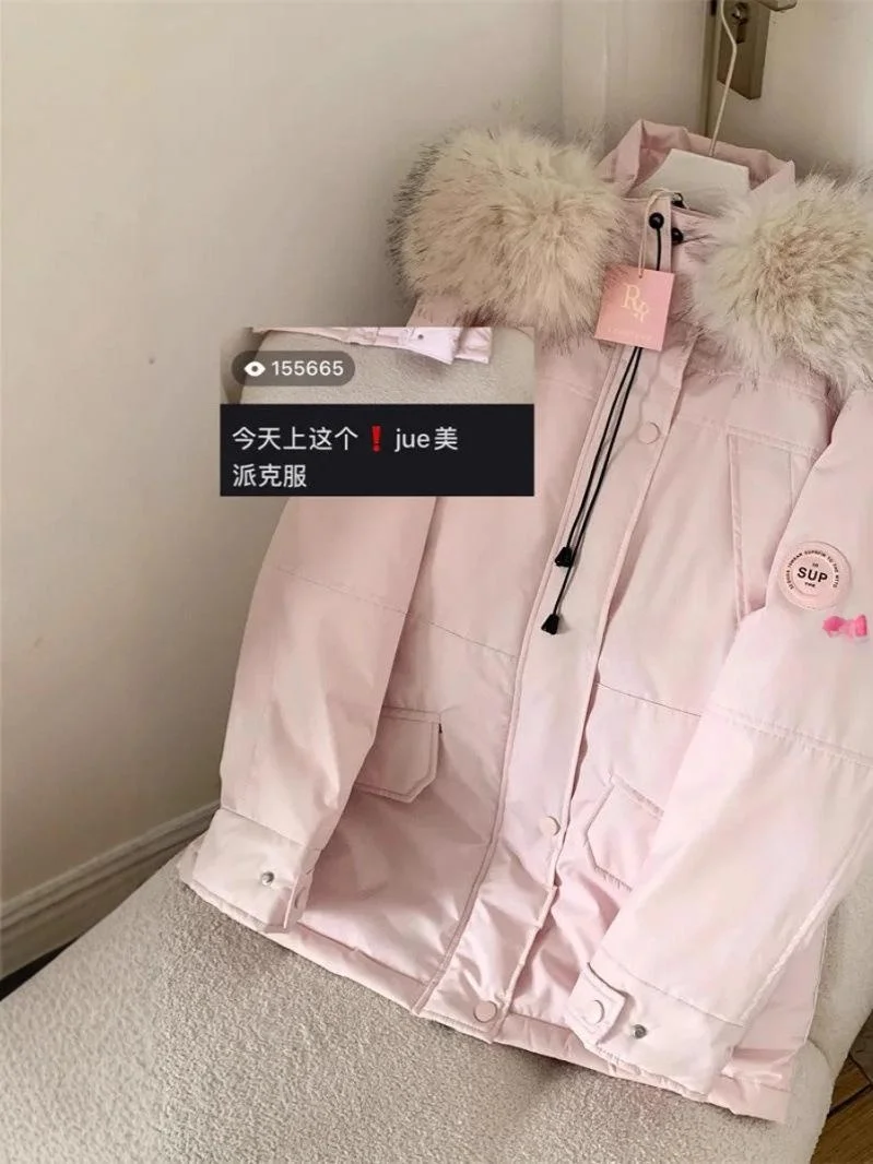 

Children's Winter Puffer Jaet New Arrival Comfortable Du down Cotton Coat Korean Sle Baby Girl Casual Cotton Coat