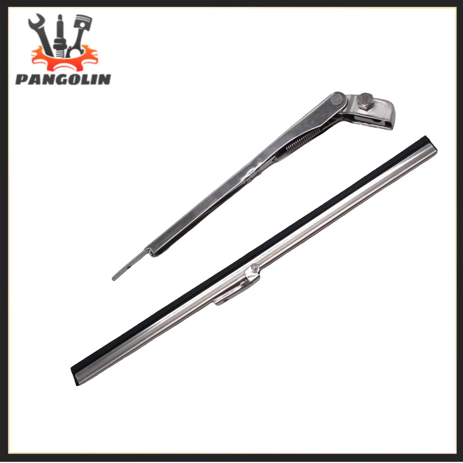 11 in Windshield Wiper Arm+10 in Blade For Chevy Weatherstrip Strip  Adjustable Stainless Steel Spare Parts Auto